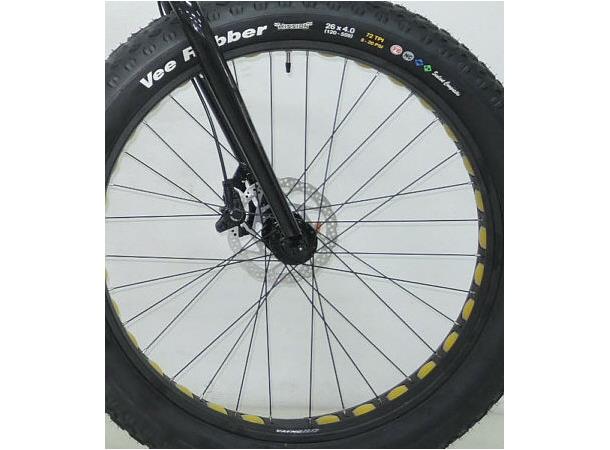 Vision Fatbike Hjul Front 80mm felg - 135mm qr nav